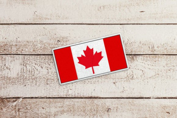 Canadian Flag ITH Feltie Applique Review
