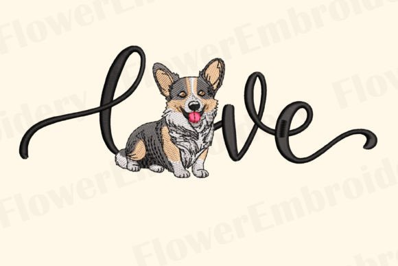 Cardigan Welsh Corgi Embroidery Review