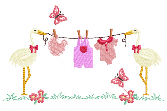 Clothes Line Embroidery Design Review