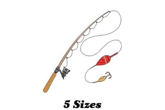 Fishing Rods Embroidery Design Review