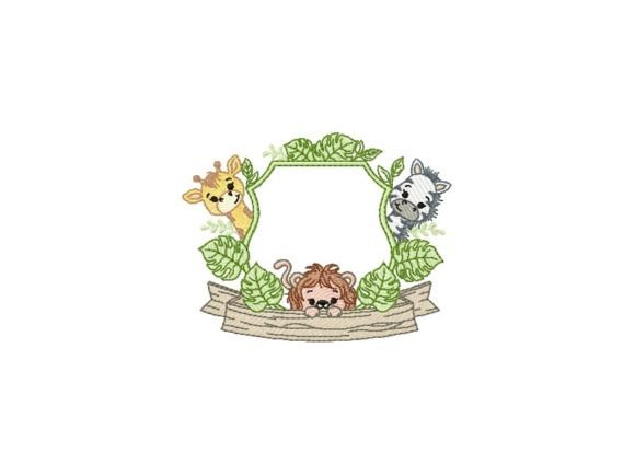 Frame Baby Animals Safari Embroidery Review