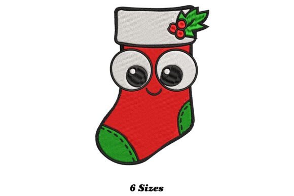 Funny Christmas Sock Embroidery Design Review