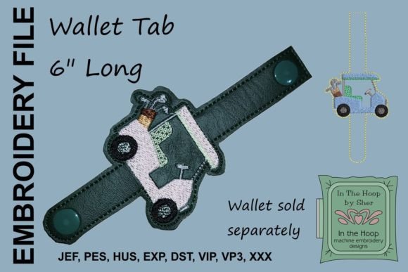 Golf Cart Wallet Tab Embroidery Review