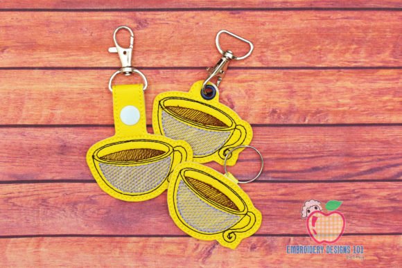 Hot Tea Cup Keyfob Keychain ITH Review for Seasonal Use