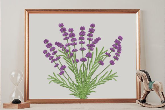 Lavender Flowers Embroidery Design Review