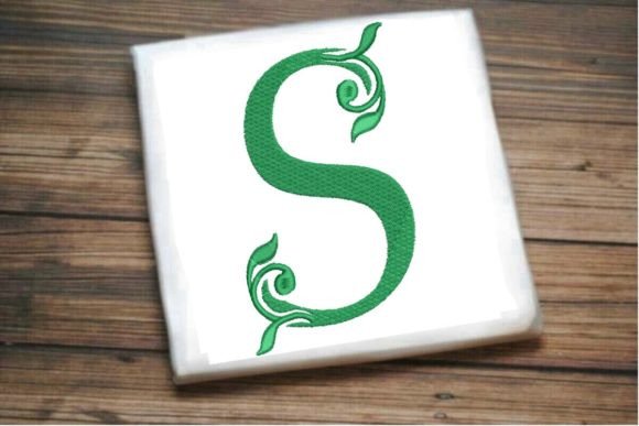 S Letter Beautiful Monogram Review
